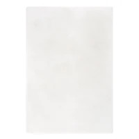 Homcom Teppich Weiß 160 x 230 x 3,5 cm(m-1)