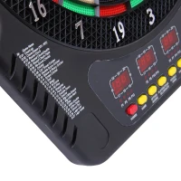 HOMCOM DART TARCZA ELEKTRONICZNA DO GRY + RZUTKI(m-10)