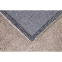 Homcom Teppich Taupe 120 x 170 x 3,5 cm(m-4)