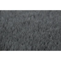 Homcom Kunstfell Hochflor Anthrazit 80 x 55 x 3 cm(m-2)