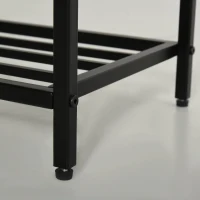 HOMCOM Zestaw do garderoby 2 w 1 Garderoba korytarzowa z ławką(m-11)