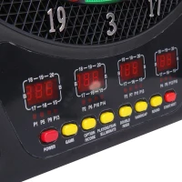 HOMCOM DART TARCZA ELEKTRONICZNA DO GRY + RZUTKI(m-9)