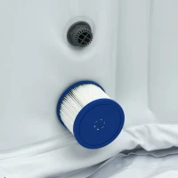 6 Stück Ersatzfilter Filterkartusche Filterpatrone für Outsunny-Whirlpool(m-5)