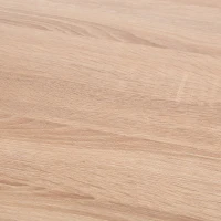 HOMCOM Biurko, biurko komputerowe, stół biurowy, stół roboczy, stół PC, wszechstronne zastosowanie z sześcioma półkami, szufladą, szerokim blatem do nauki, biura i akademika, kolor naturalny, 100 x 55 x 81,5 cm(m-8)