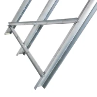 DURHAND kettingzaagbok zaagbok inklapbaar zaagframe voor brandhout zilver metaal 83 x 83 x 79 cm | Aosom.de(m-10)