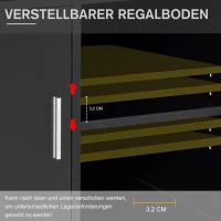 HOMCOM stojak na drukarkę wózek biurowy szafka(m-4)