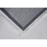 Homcom Teppich Grau 160 x 230 x 3,5 cm(m-4)