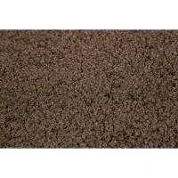 Homcom Fußmatte waschbar Gummiumrandung Teak 120 x 80 x 0,5 cm(m-2)