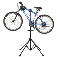 stojak do montażu roweru stojak do centrowania z półką na narzędzia stojak rowerowy czarny(m-2)
