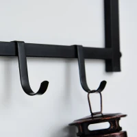 HOMCOM Zestaw do garderoby 2 w 1 Garderoba korytarzowa z ławką(m-9)