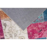 Homcom Teppich pfegeleicht Kurzflor Multi 230 x 160 x 0,7 cm(m-4)