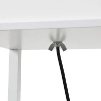 HOMCOM 3-Tier Floor Lamp, Floor Light with Storage Shelf, Reading Standing Lamp for Living Room, Bedroom, Kitchen, Dining Room, Office, Dorm, 160cm, White(m-9)