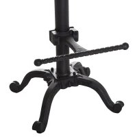 HOMCOM Vintage Industrial Metal Tractor Seat Bar Stool, Adjustable Cast Iron(m-9)