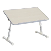 HOMCOM Foldable Laptop Stand Notebook PC Bed Table Desk Portable Height & Angle Adjustable(m-11)