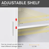HOMCOM Multi-Storage Printer Stand Unit Office Desk Side Mobile Storage w/ Wheels Modern Style 60L x 50W x 65.5H cm - Oak(m-4)