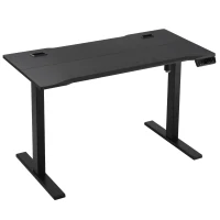 Vinsetto Electric Height Adjustable Standing Desk, 120 cm x 60 cm Memory Preset Stand Up Workstation for Home, Office, Black(m-11)