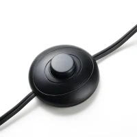 HOMCOM Modern Floor Lamp Metal Frame Sphere Light w/ Pedal Switch, Standing Lamp for Home Office Living Room, 159cm, Black(m-7)