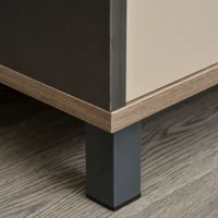 HOMCOM File Cabinet Storage Sideboard Floor Standing Cupboard w/ Drawer Shelves Office Furniture(m-8)