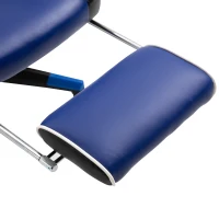 Vinsetto Cool & Stylish Gaming Chair Ergonomic Recliner w/ Thick Padding Footrest Neck & Back Pillow 5 Wheels Racing Swivel Height Adjustable Home Office Blue(m-10)