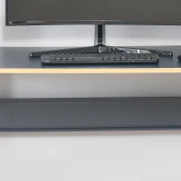 HOMCOM Home Office Computer Desk, Modern Simple Style Writing Table, PC Laptop Workstation with K-Shaped Legs for Study, Bedroom, Living Room, Navy Blue(m-8)