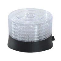HOMCOM 5 Tier Food Fruit Dehydrator, 280W with Adjustable Temperature Control 40 - 70 Degree(m-4)