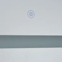 HOMCOM Wall Mounted Bathroom LED  Illuminated Mirror Sensor Anti-Fog Heated- 120W x 60H X 4D cm(m-9)