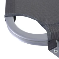 Outsunny Sun Lounger Relaxer Recliner w/ 5-Position Adjustable Backrest Pool Sun Bathing(m-8)