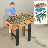 HOMCOM 4-In-1 Multi Game Table, kids games table 87x43x73 cm-Multi Colour(m-2)