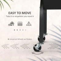 Outsunny Outdoor Electric Charcoal BBQ Rotisserie Grill 50kg Lamb Hog Spit Roaster(m-7)