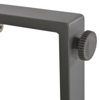 Outsunny 5pcs Patio Rattan Wicker Sofa Set Chaise Lounge Double Sofa Bed Furniture w/ Coffee Table & Footstool for Patios, Garden, Backyard, Grey(m-8)