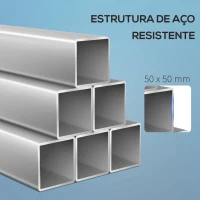 HOMCOM Suporte Multifuncional para Barras de Pesos Flexões Agachamentos Ajustável em Altura e Largura Equipamento Fitness para Academia Casa Aço 123-170x103x111x161cm Preto(m-5)