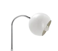 Paralume Ball Da Tavolo Bianco Cm 25X14X55(m-4)