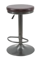 Sgabello Imbottito Round Ø Cm 38X60-82(m-1)