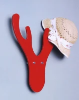 Appendiabiti Da Muro Cameron Nero Cm 30X40 (m-3)