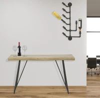 Porta Bottiglie Da Muro Manhattan 8 Posti Cm 40X9X82(m-11)