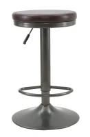 Sgabello Imbottito Round Ø Cm 38X60-82(m-8)