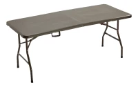 Tavolo Rettangolare Pieghevole Horeca Noce 183X76X74H Cm(m-1)