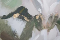 Dipinto Su Tela Flower&Leaf Cm 100X3,7X80(m-6)