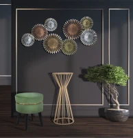 Tavolino Porta Telefono Stick Glam Cm Ø 38X100(m-1)