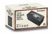 Kooper Rock Speaker Radio Legno 80W Nero(m-11)