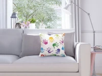 Homemania Cuscino Decorativo Fantasia Mani 43x43x5 cm(m-2)