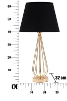 Lampada Da Tavolo Ovy Cm Ø 32,5X62(m-3)