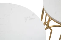 Tavolinetto Cube Coppia Cm Ø 46X55-39X48(m-7)
