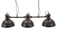 Lampadario 3 Luci Industry Cm 120X30X30 (Catena  85Cm)(m-4)