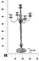 Porta Candela 5 Fuochi Industry Cm Ø 35.5X66(m-7)