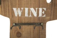 Porta Bottiglie Da Muro Cactus Cm 40X9.5X58(m-10)