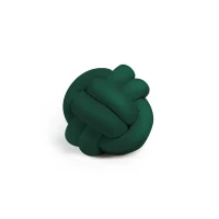 Homemania Cuscino Decorativo Knot Verde W25xD25xH30 cm(m-1)