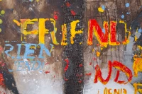 Dipinto Su Tela Guitars Arty Cm 120X3.5X90(m-5)