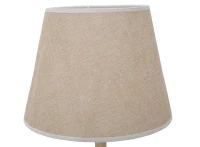 Lampada Da Tavolo con Svuotatasche -B- In Legno Ø Cm 25X49(m-3)