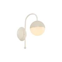 Homemania Lampada A Parete Kosmos Bianco W12xD28xH23 cm(m-1)